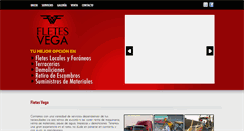 Desktop Screenshot of fletesvega.com